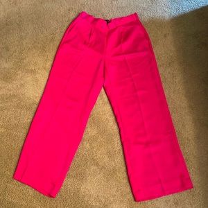 Banana Republic Fuschia Satin pants